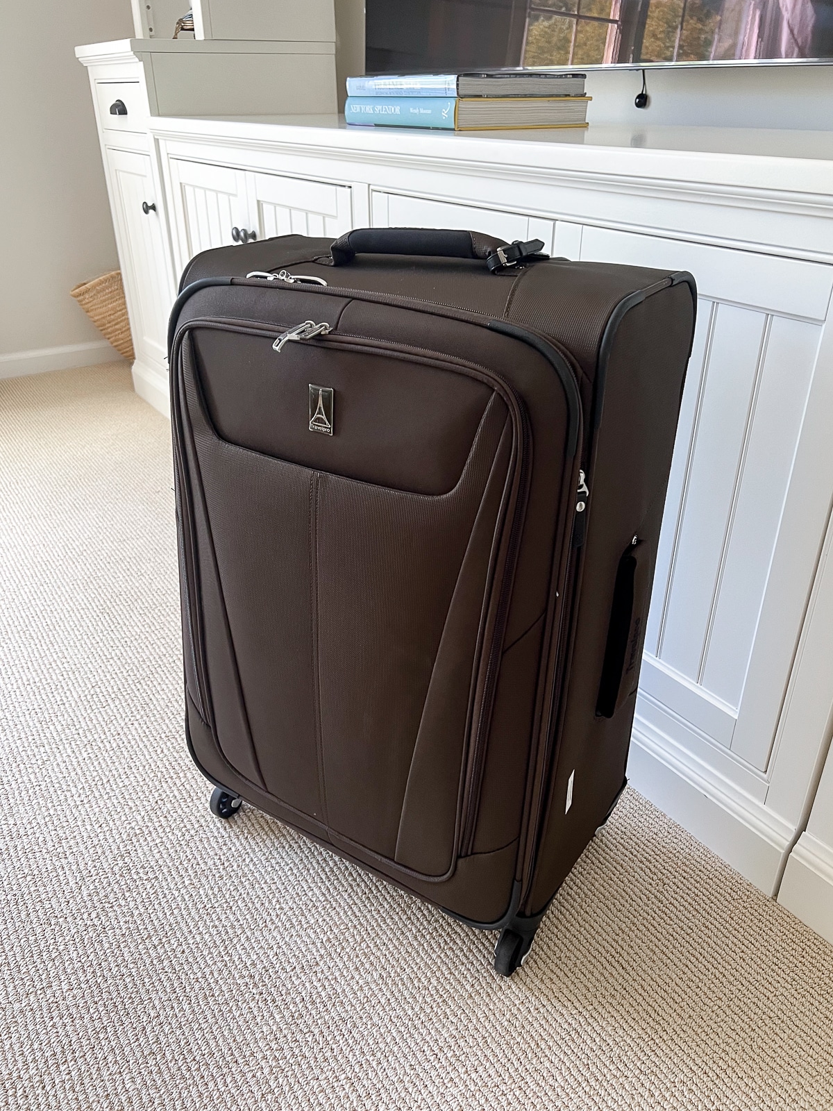 medium size lightweight suitcase