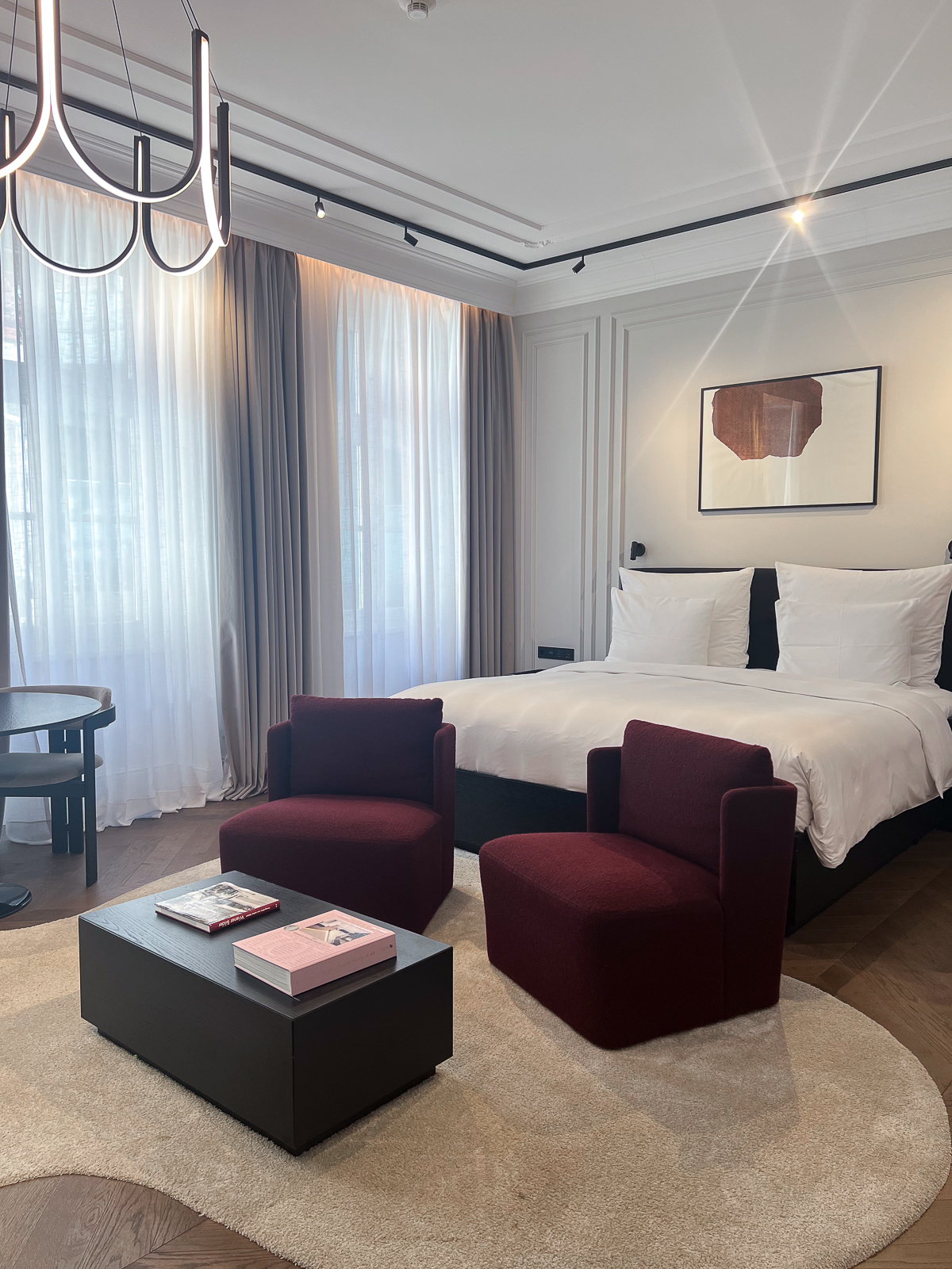 European hotel room