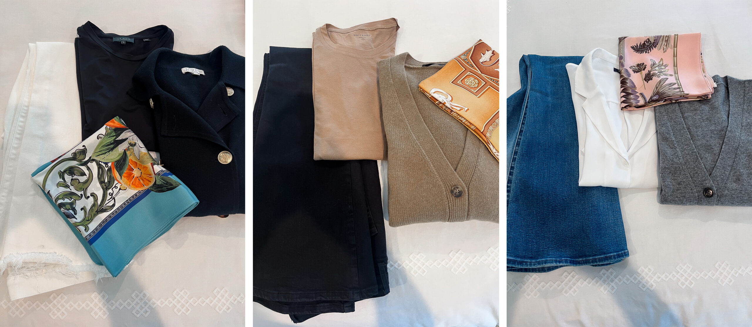 travel capsule wardrobe