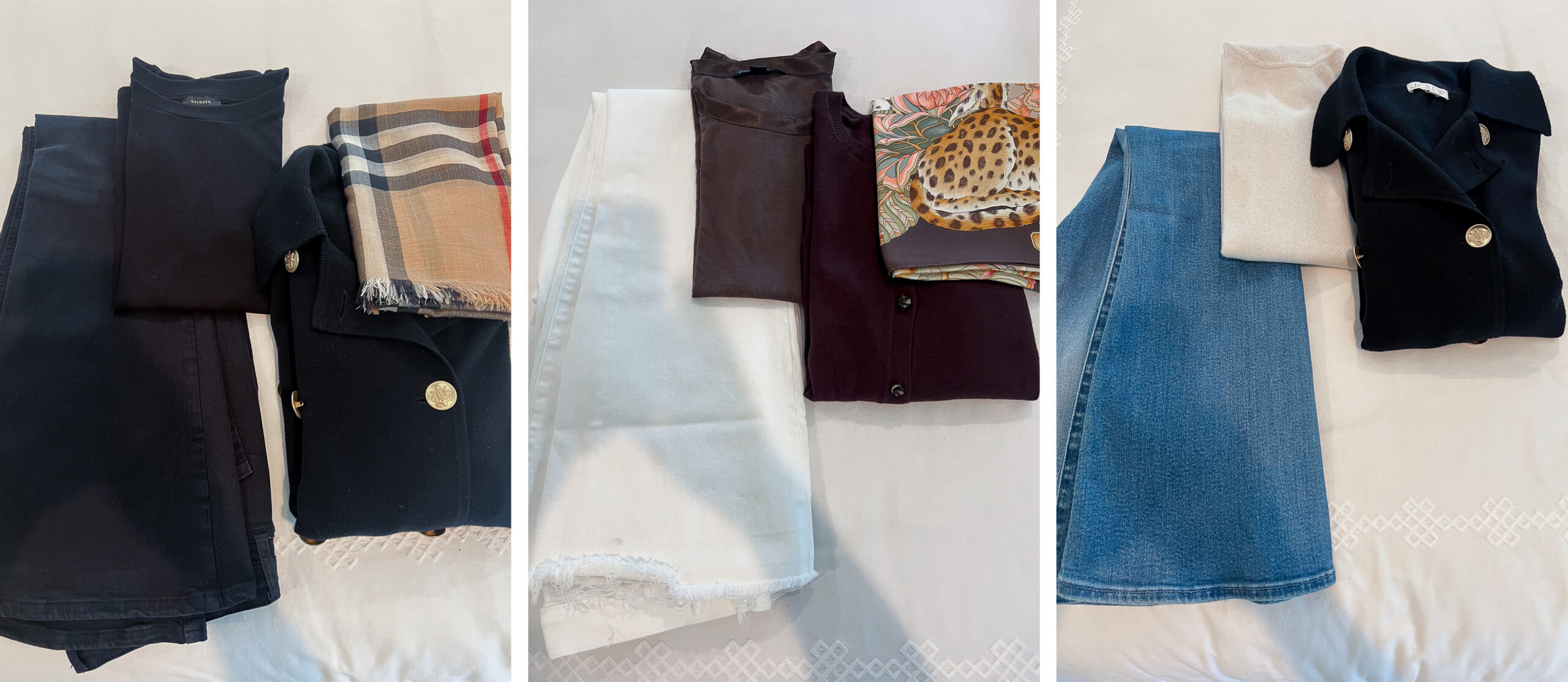 travel capsule wardrobe